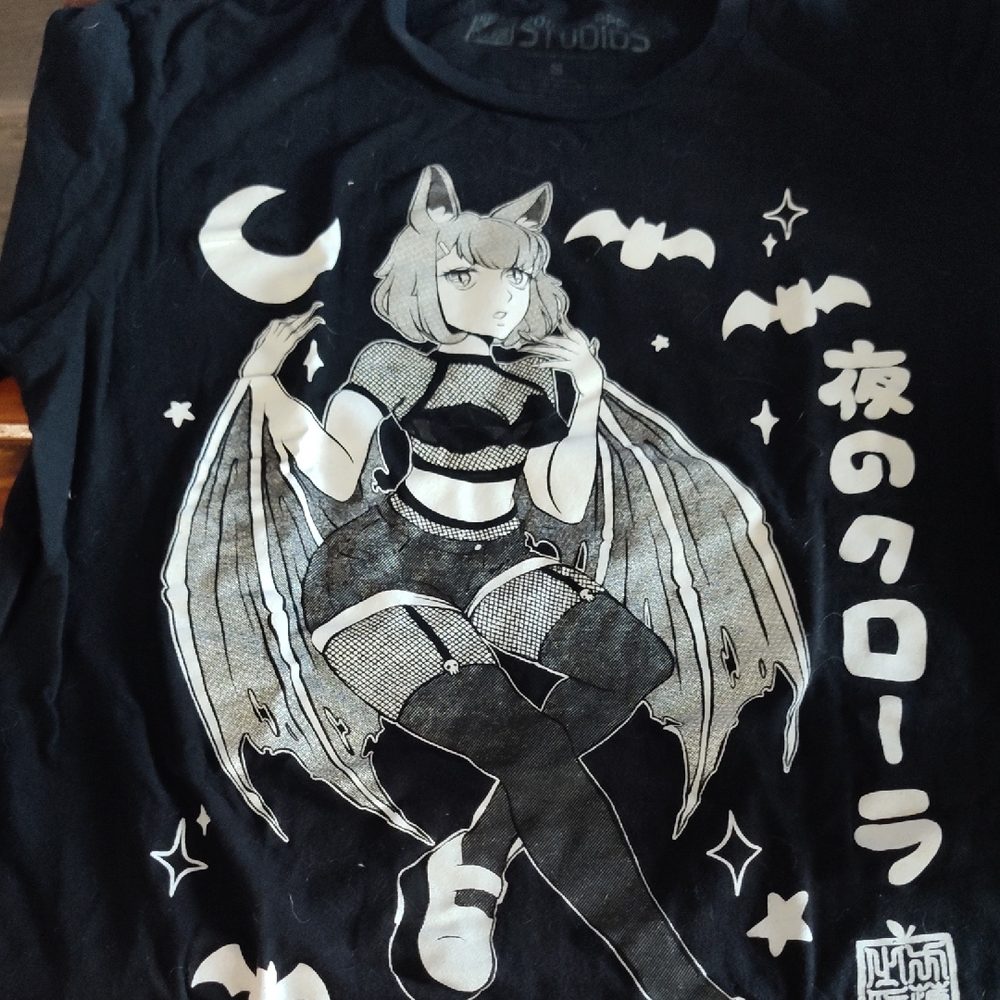 Black Graphic Women's Shirt